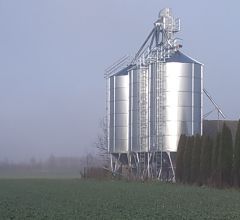 smooth wall silos with hopper