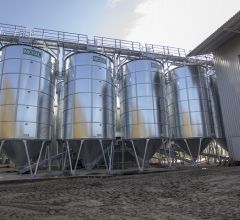 smooth wall grain silo, grain storage