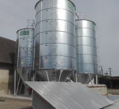 smooth wall grain silo, grain storage