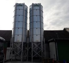 smooth wall feed silos